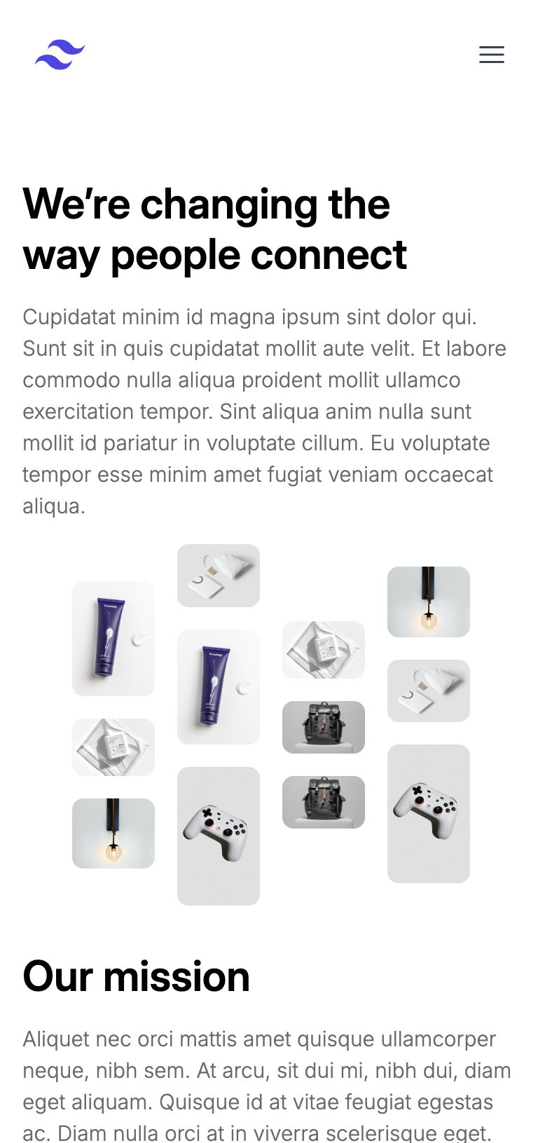 Finance Landing Page